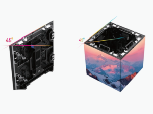 45-degree Beveled Cabinet