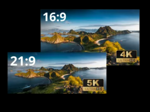 Designed for 16:9 and 21:9